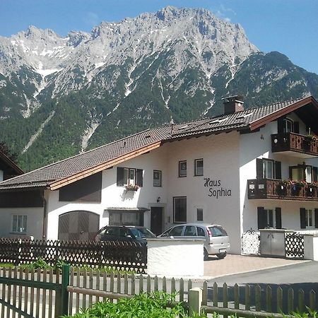 Hôtel Gastehaus Sophia à Mittenwald Extérieur photo
